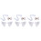 3Ensembles Accessoires Costume Chat Oreilles Queue Clip 4