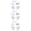3Ensembles Accessoires Costume Chat Oreilles Queue Clip 8