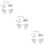 3Ensembles Accessoires Costume Chat Oreilles Queue Clip 9
