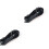2Pièces Câble Guitare Noir Durable Acoustique Électrique 2