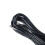 2Pièces Câble Guitare Noir Durable Acoustique Électrique 8