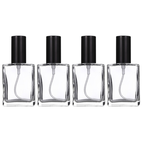 12Pièces Flacon Spray Rechargeable Transparent Portable 1