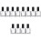 12Pièces Flacon Spray Rechargeable Transparent Portable 3