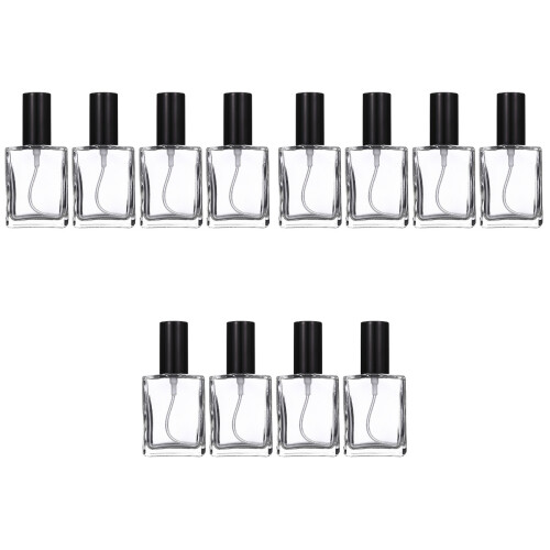 12Pièces Flacon Spray Rechargeable Transparent Portable 2