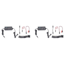 2X Power Supply 3V-24V 3A 72W Adjustable Variable 3V 5V 6V 9V 12V 18V 20V 24V AC/,100V-240V AC to Converter US Plug