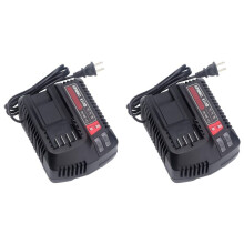 2X CMCB104 Battery Charger for Craftsman V12/V20 Lithium Battery CMCB204 CMCB202 CMCB201 CMCB209 CMCB205 ,US Plug
