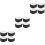 12Pièces Ceintures Fixation Snowboard Ski Nylon Durable Noir 7