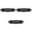 3Pcs Car Clock Thermometer Digital Clip for Vent Black Backlight 4