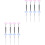 16Pièces Outils Beauté Brosse Éventail Pour 3