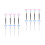16Pièces Outils Beauté Brosse Éventail Pour 4