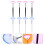 16Pièces Outils Beauté Brosse Éventail Pour 8