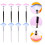 16Pièces Outils Beauté Brosse Éventail Pour 10