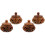 4St Car Diffuser Hout Hanger Geurballen Voor Aromatherapie 2
