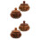 4St Car Diffuser Hout Hanger Geurballen Voor Aromatherapie 4