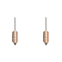 2X Bico de Liberação Rápida para Extrusora Flashforge AD5X de 0,4 mm, Bloco Aquecedor de Alta Condutividade Térmica, Cabeçote de Impressão de