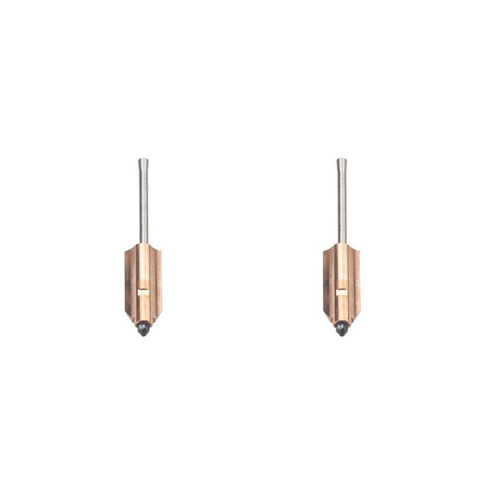 2X Quick Release Nozzle For Flashforge Ad5x 0.4Mm Extruder High Thermal Conductivity Heater Block Hot End Print 4713236238876