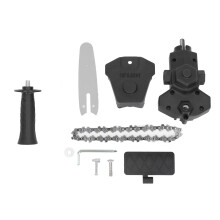 Cold Rolled Non-Welded Chainsaw Adapter for Electric Drill Ergonomic Design Quick Change Chuck Cut Various Materials High Strength Alloy Steel