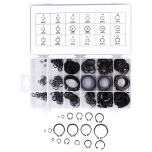 Plastic Storage Case Snap Ring Assortment Retaining Ring Set With Multiple Sizes Included Lightweight Corrosion Resistant Snap Rings For Automotive