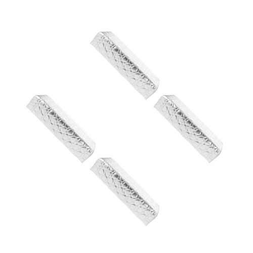 4St Comfortabel Wit Manicure PU Leer Handhouder 2