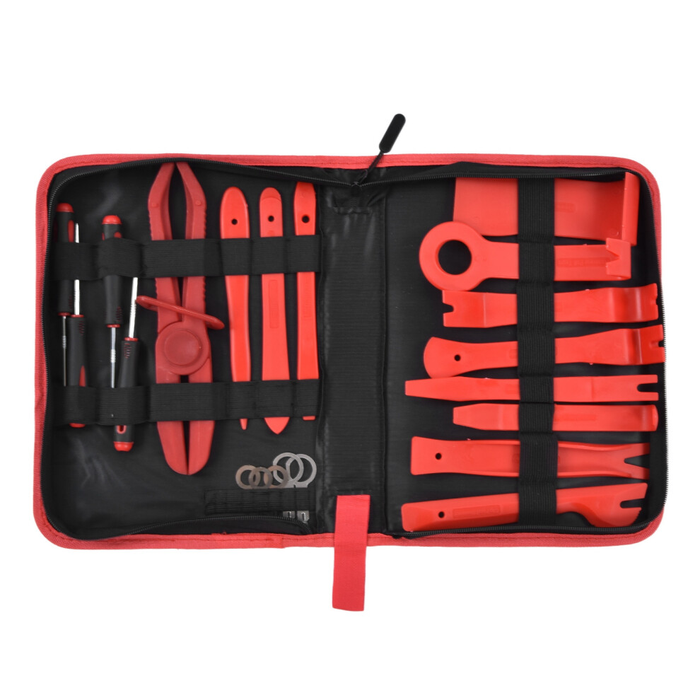 No Damaging Tools Automotive Plastic Upholstery Pliers Trim Removal Tool Set Multi Function Tools Panel Fastener Clips Removal Car Interior Repair 9370362883797