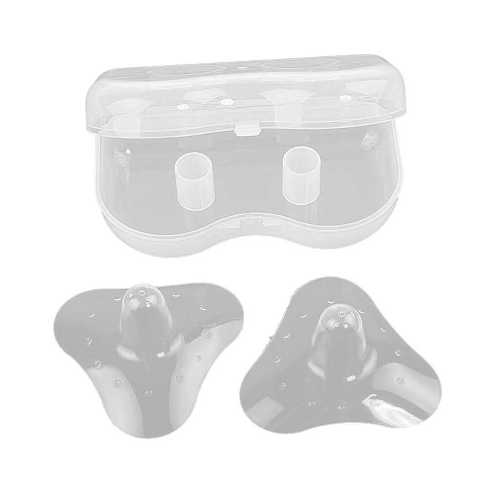 Nursing Nipple Protector With Anti Pain Anti Bite Anti Suffocation Skin Contact Design Food Grade Silicone Dust Proof Case Curved Design For Latch