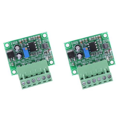 2X Frequency Conversion Voltage Converter 0-10V/5V F/V Digital to Analog Frequency Converter Interface Engraving Machine