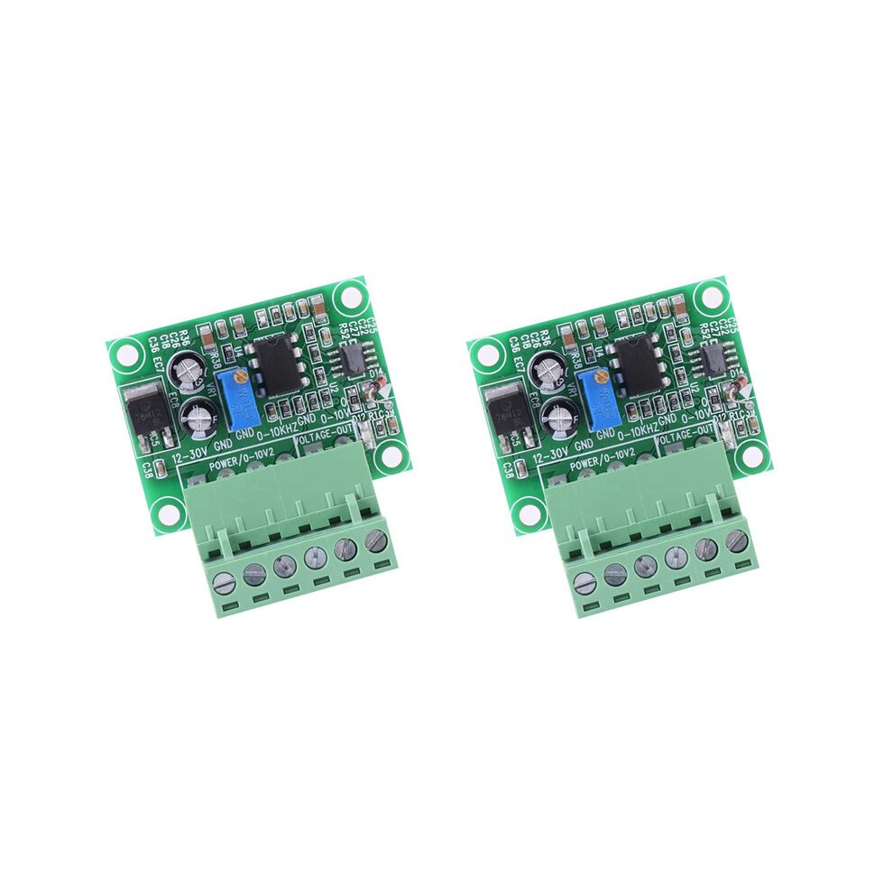 2X Frequency Conversion Voltage Converter 0-10V/5V F/V Digital To Analog Frequency Converter Interface Engraving Machine 4712125048404