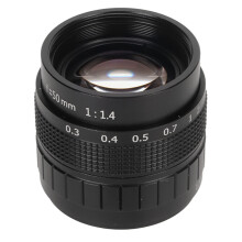 Standard Prime Lens For Fuji Mirrorless Cameras, C Mount Compatible Manual Focus System With Advanced Optics For Effective Light Guidance