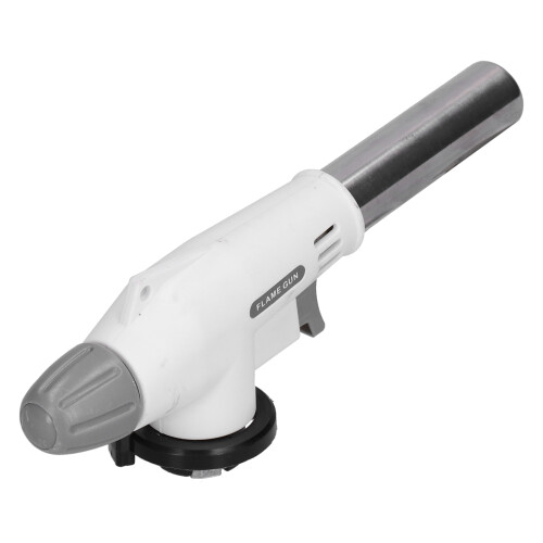 Durable Butane Torch for Cooking, Adjustable Flame Culinary Tool with Reverse Use Piezo Ignition High Temperature Resistant Frame Multiple 2