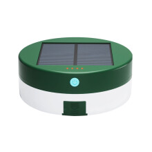 Wasserdichte RGB-LED-Lichterkette, solarbetrieben, per USB aufladbar, App-gesteuert, Campinglaterne mit einstellbarer Helligkeit,