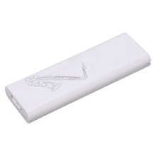 Étui pour anches à instruments à vent en bois avec protection résistante, porte-anches portable en ABS pour les amateurs de sonorités sombres.
