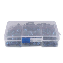 Viti colorate decorative Bulloni resistenti alla corrosione, kit di bulloni per carenatura moto in alluminio di alta qualità, look decorativo