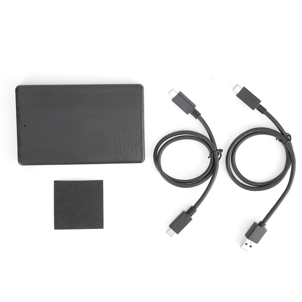 Plug Play Usb3.1gen2external Disk Enclosure With Wide Compatibility, Supports Uasp And Heat Dissipation For2.5inch Sata Ssd Hdd 9009879124870