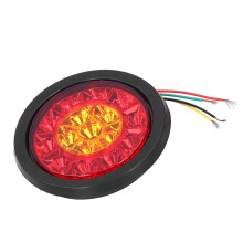 LED Tail Light Assembly Bright Illumination Waterproof Shockproof Low Power Consumption Brake Light Turn Signal Indicator Universal Trailer Lighting