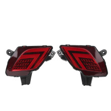 Achterste mistlamp, remlicht, LED-reflector, achterbumperverlichting voor Mazda CX-5 2013-2016 met richtingaanwijzers en technologie ter voorkoming
