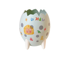 Cute And Functional Marker Holder Inspired By Dinosaur Eggs, Reliable Sturdy PP Material Pen Organizer For School Or Office, Creative And Spacious