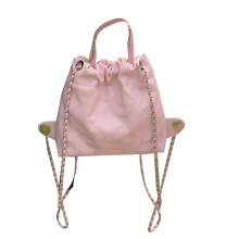 Bolso hobo con forro de tela exclusivo, bolso bandolera de piel sintética suave, bolso cubo de mezclilla con estampado acolchado y bolsillo interior