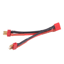 Hunn-til-hann-kontakt Batterikontaktkabel T-plugg Parallellkontakt Rc Lipo-batteri Lav motstand Pålitelig tilkobling God loddekvalitet
