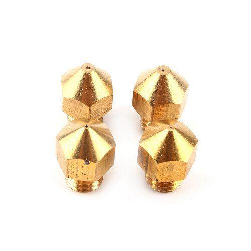 4pcs 0.2mm to 0.5mm Copper Extruder Nozzles for 3D Printer 1