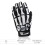 (M) Schädel-Winterhandschuhe für Ski & Rad 9