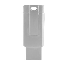 Flashdrive van aluminiumlegering met hot-swap-ondersteuning voor snelle bestandstoegang, geen externe voeding nodig, slanke USB-geheugenstick met