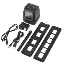 Digitalizzatore di diapositive e pellicole con display LCD, conversione da pellicola a JPEG, luminosità regolabile, display LCD integrato,