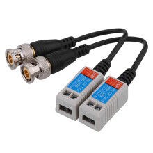Παθητικός προσαρμογέας BNC Video Balun για κάμερες CCTV UTP CAT5 Transmission με απόρριψη