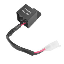 Elimina le resistenze di carico Relè lampeggiatore LED per indicatori di direzione Fix12V Lampeggiatore elettronico automatico Design impermeabile