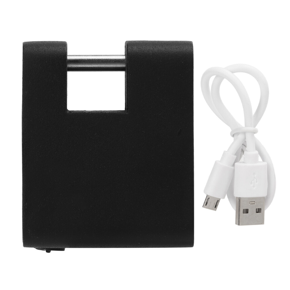 Stainless Steel Lock Beam Biometric Lock Ip65waterproof Quick Unlock Usb Charging Fingerprint Storage Smart Padlock For Suitcase Backpack Locker 9009879123439