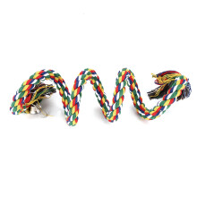 Flexible Rope Bird Perches That Develop Coordination Skills, Colorful Climbing Rope With Bendable Internal Wire For Parrotlets And Cockatiels