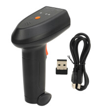CCD Optical Imaging Barcode Scanner Featuring2D QR Code Reader High Speed Scanning Handheld Type With Wireless Connection LED Indicator And