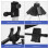 2Sets Adjustable Garment Steamer Hanger Aluminum Plastic Foldable Rack 8