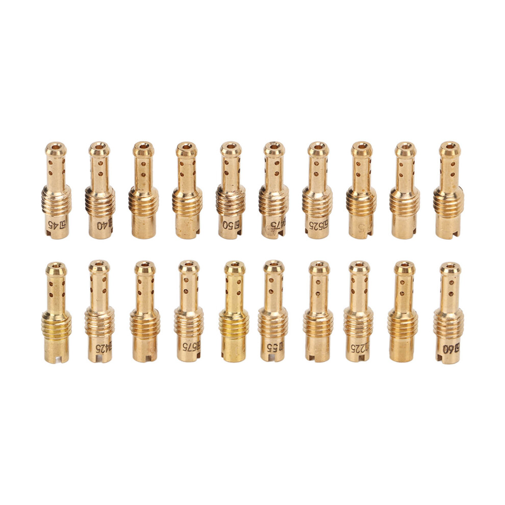 Easy Installation Carburetor Jets Replacement Universal Compatibility Adjustable Carburetor Tuning Durable Copper Material High Quality Aftermarket 9049227940288