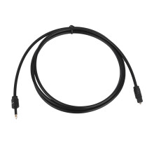 Câble audio numérique à fibre optique TOSLINK SPDIF haute résolution pour Xbox, PS4, barres de son, lecteurs DVD, PC et décodeurs HD. Plaqué or.